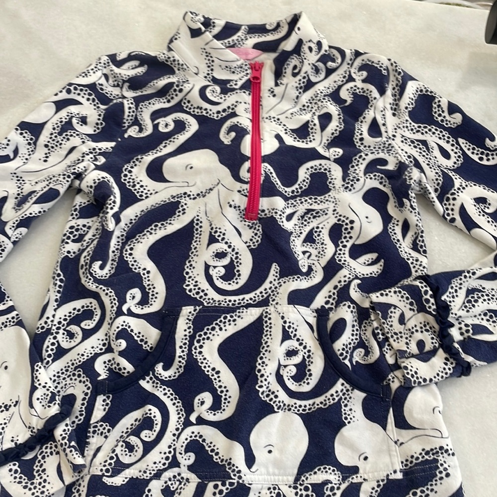 Lilly Pulitzer girls size XL Bubbly popover